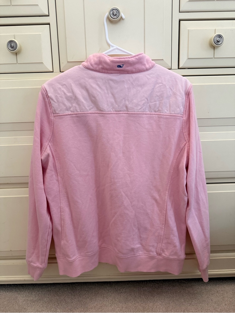 Vineyard Vines Light Pink Quarter-Zip Pullover - Picture 5 of 6